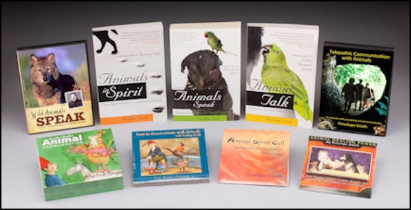 Penelope Smith's books, audio, video display
